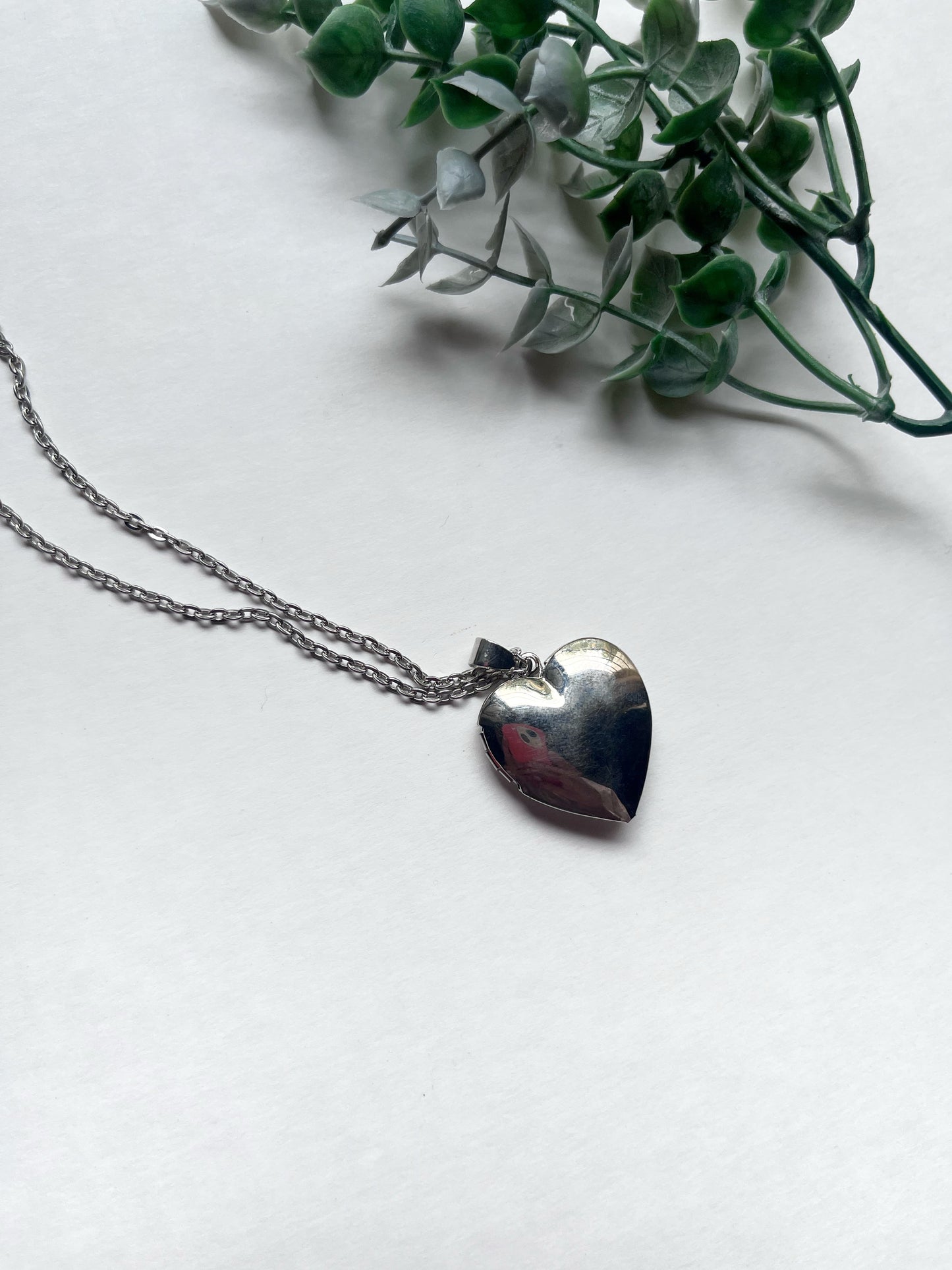 Azure heart pendant (openable )