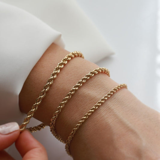 Rope bracelet (14k)