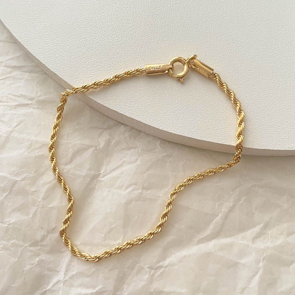 Rope bracelet (14k)