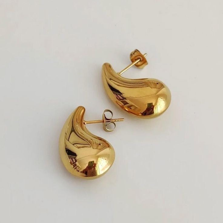 Bottega Venetta tear drop earrings